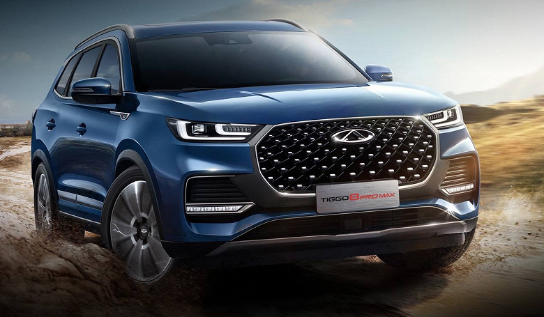 Стартовали продажи полноприводного Chery Tiggo 8 Pro Max в России